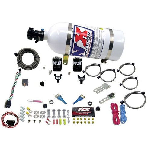 Nitrous Express Nissan/Infinity, Dual Nozzle, 35-150 Hp, 10Lb Bottle, Kit