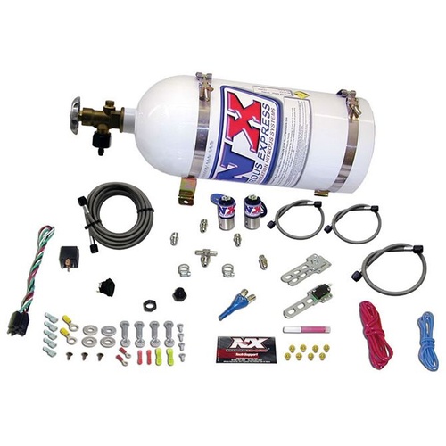 Nitrous Express Sub-C, Unviersal, Efi, 25-35-50 Hp, Single Nozzle, 10Lb Bottle, Kit