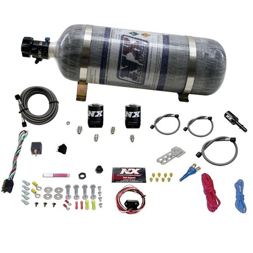 Nitrous Express Hemi/Srt8, Single Nozzle, Fly-By-Wire, 35-150 Hp, Composite Bottle, Kit