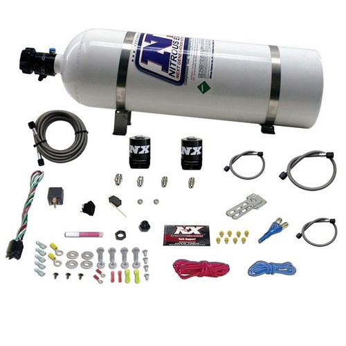 Nitrous Express All Dodge Efi Single Nozzle System (35-50-75-100-150 Hp) w/ 15LB Bottle , Kit