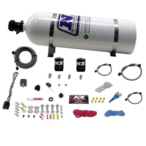 Nitrous Express All Dodge Efi Single Nozzle System (35-50-75-100-150 Hp) w/ 15LB Bottle  , Kit