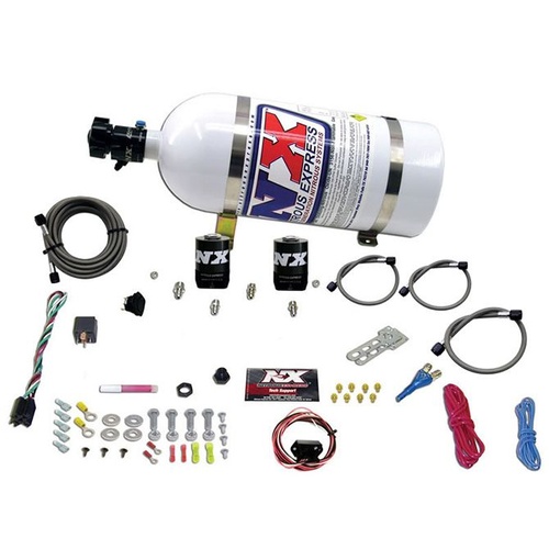 Nitrous Express Nitrous Plate System, 5th Gen Camaro, Single Nozzle, 35-150Hp, 10Lb Bottle