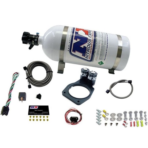 Nitrous Express Nitrous Plate System, 5th Gen Camaro, 50-150Hp, 200-225Hp, Jetting Available, 10Lb Bottle