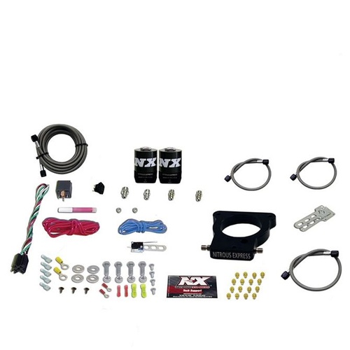 Nitrous Express Nitrous Plate System, For Chevrolet, LS, 78mm 3-Bolt, 50-350Hp, Without Bottle