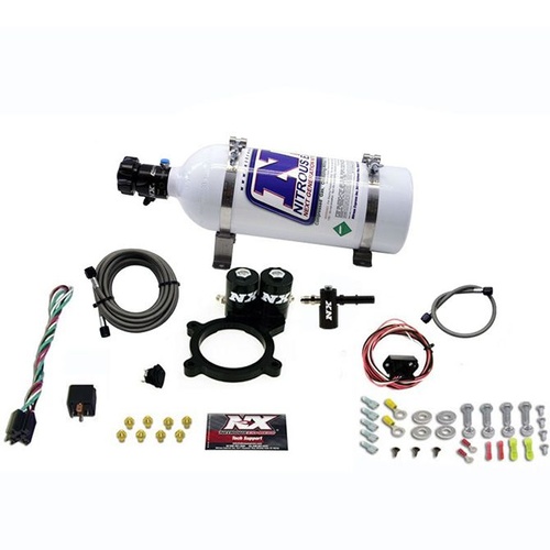 Nitrous Express Nitrous Plate System, 2014-Newer GM, 5.3L Truck, 50-250Hp, 5Lb Bottle