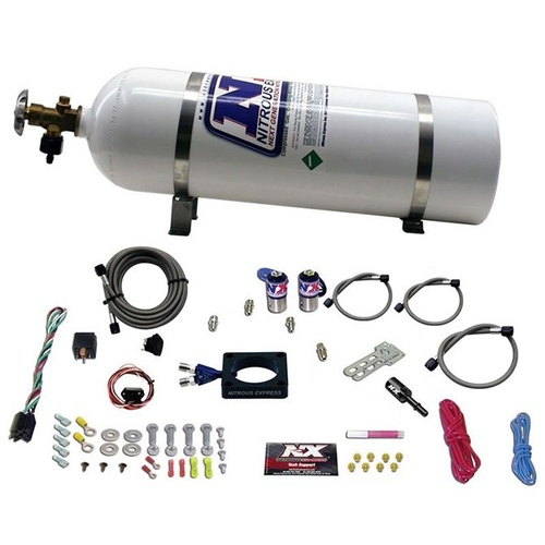 Nitrous Express Dodge Dart 1.4L Turbo Plate System (35-100Hp) w/ 15LB Bottle, Kit