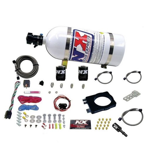 Nitrous Express Nitrous Plate System, Gt500 (50-250Hp) 10Lb Bottle