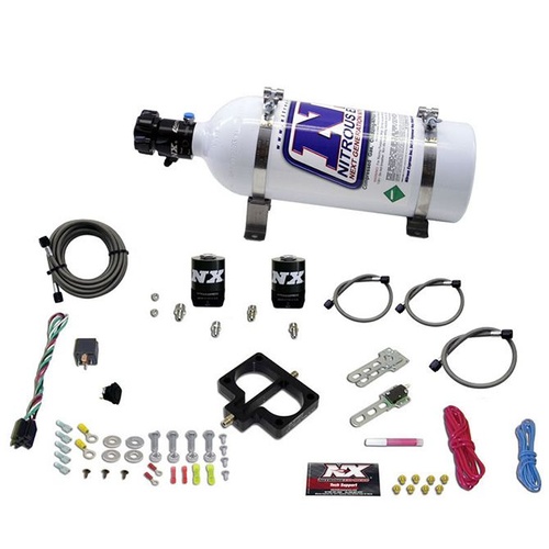 Nitrous Express Nitrous Plate System, Ford 4 Valve (50-300Hp) 5Lb Bottle
