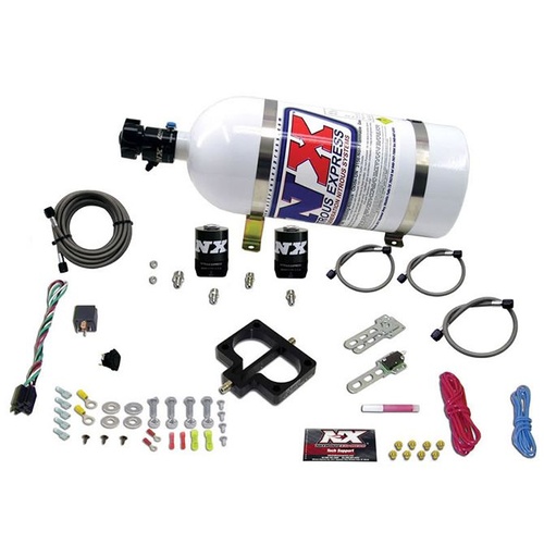 Nitrous Express Nitrous Plate System, Ford 4 Valve (50-300Hp) 10Lb Bottle