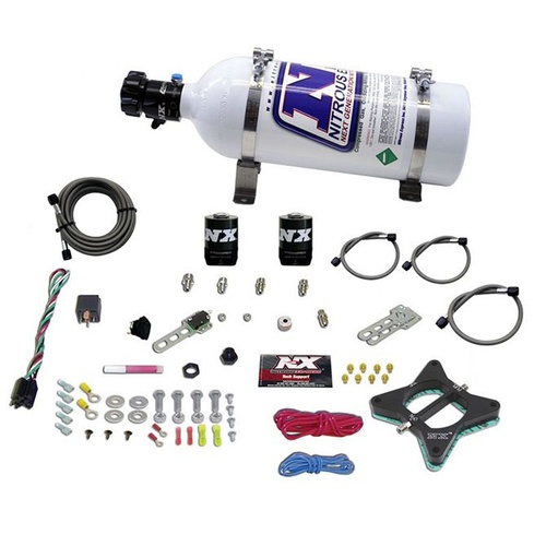 Nitrous Express 4.6L 2 Valve Plate System w/ 5LB Bottle, Kit