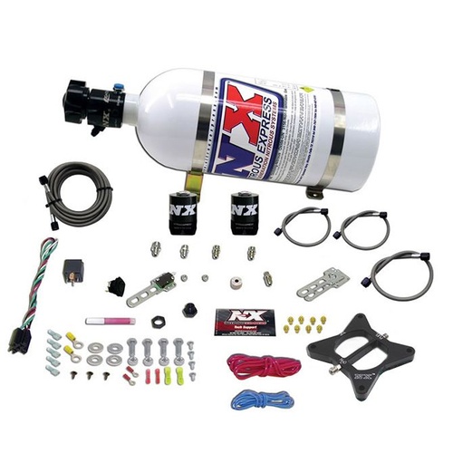 Nitrous Express 4.6L 2 Valve Plate System w/ 10LB Bottle, Kit