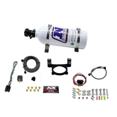 Nitrous Express 5.0L Coyote And 7.3L Godzilla Plate System(50-200Hp) w/ 5LB Bottle, Kit