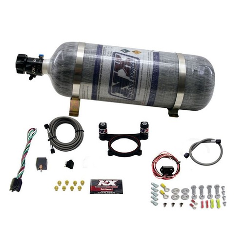 Nitrous Express 5.0L Coyote And 7.3L Godzilla Plate System(50-200Hp) w/ Composite Bottle , Kit