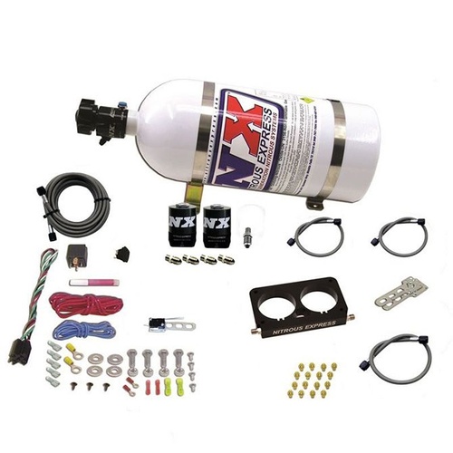 Nitrous Express Nitrous Plate System, Ford 4 Valve, 50-300Hp, No Bottle