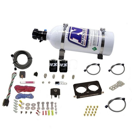 Nitrous Express Nitrous Plate System, Ford 4 Valve, 50-300Hp, 5Lb Bottle
