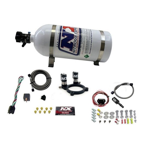 Nitrous Express Nitrous Plate System, Ford V6, 3.5 L / Ecoboost 3.7L, 12Lb Bottle