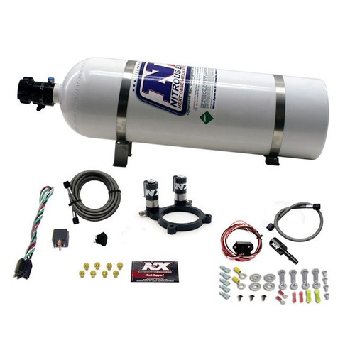 Nitrous Express Nitrous Plate System, Ford V6, 3.5 L / Ecoboost 3.7L, 15Lb Bottle