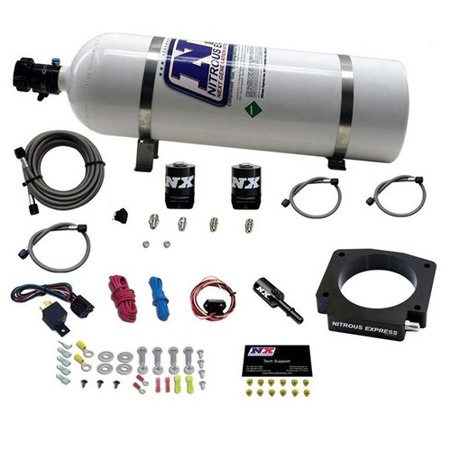 Nitrous Express Nitrous Plate System, Gt350, 5.2L, Ecoboost, 15Lb Bottle