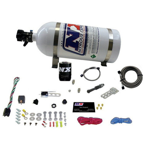 Nitrous Express Dry Efi Single Nozzle System (35-150Hp) 12lb Bottle, Kit