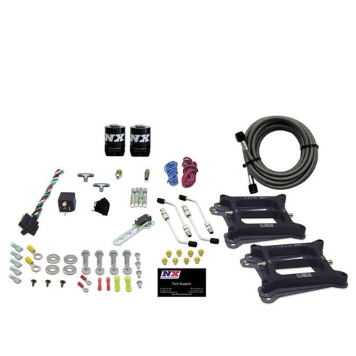 Nitrous Express Dual/4150/Alcohol (50-100-150-200-250-300Hp) Less Bottle, Kit