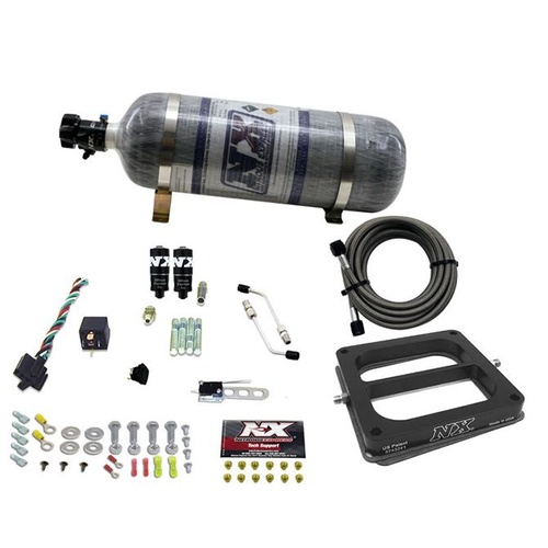 Nitrous Express Dominator Hitman Plus (50-100-150-200Hp) w/ Composite Bottle, Kit