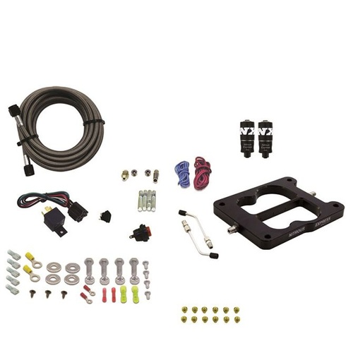 Nitrous Express Q-Jet/Holley Spread Bore Hitman (100-150-200Hp) Less Bottle, Kit