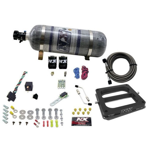 Nitrous Express Dom/Gasoline (100-200-300-400-500Hp) w/ Composite Bottle, Kit