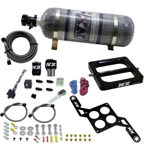 Nitrous Express 4500 RNC, Conventional Plate System, .375" Solenoid, 12Lb Bottle