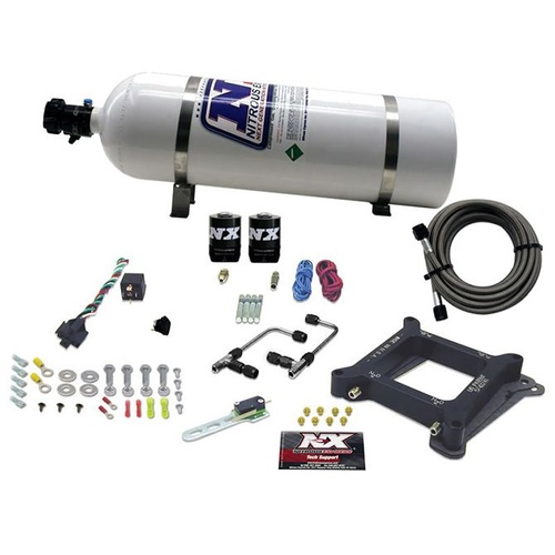 Nitrous Express 4150 Gemini Stage 6 (50-100-150-200-250-300Hp) 15Lb Bottle.