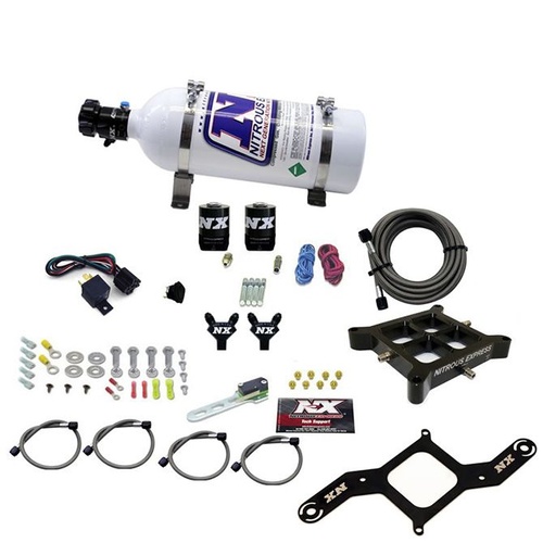 Nitrous Express 4150 Billet Crossbar Stage 6 (50-100-150-200-250-300Hp) 5Lb Bottle.