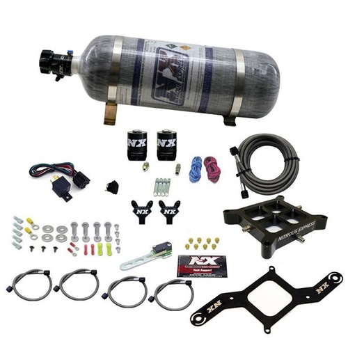 Nitrous Express 4150 Billet Crossbar Stage 6 (50-100-150-200-250-300Hp) Composite Bottle.