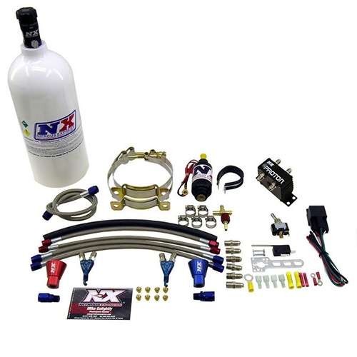 Nitrous Express Two Cylinder, Proton, 1.0 Lb Bottle, 1.0Lb