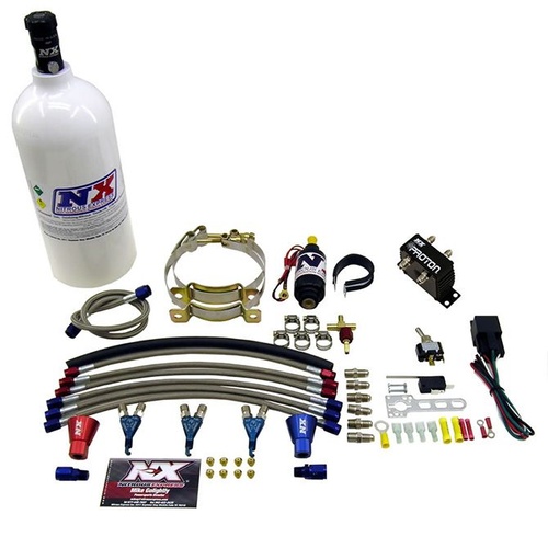 Nitrous Express Three Cylinder, Proton, 1.0 Lb Bottle, 1.0Lb