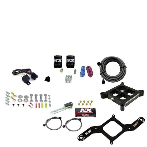 Nitrous Express 4150 Single Entry Billet Crossbar Plate System, (50-300Hp) w/out Bottle, Kit