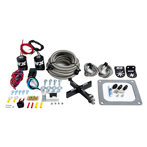 Nitrous Express Nitrous Oxide Injection System Kit 4500 Covert Crossbar Plate System, Stage 6