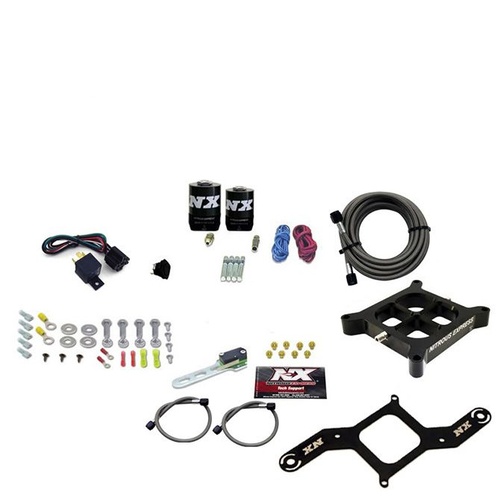 Nitrous Express Nitrous System, 4150 Single Entry Crossbar System, Rnc (250-750Hp) W/O Bottle