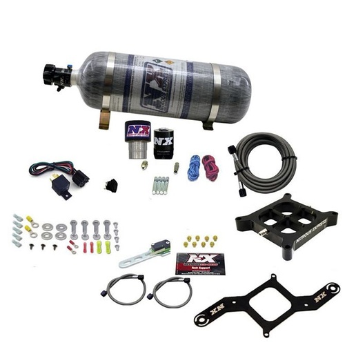 Nitrous Express Single Entry Crossbar Rnc .178 250-650Hp (4150 Flange) W/12Lb Composite Bottle