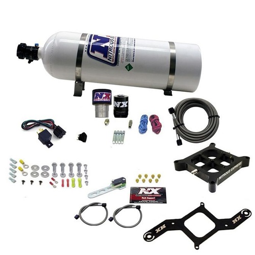 Nitrous Express Single Entry Crossbar Rnc .178 250-650Hp (4150 Flange) W/15Lb Bottle