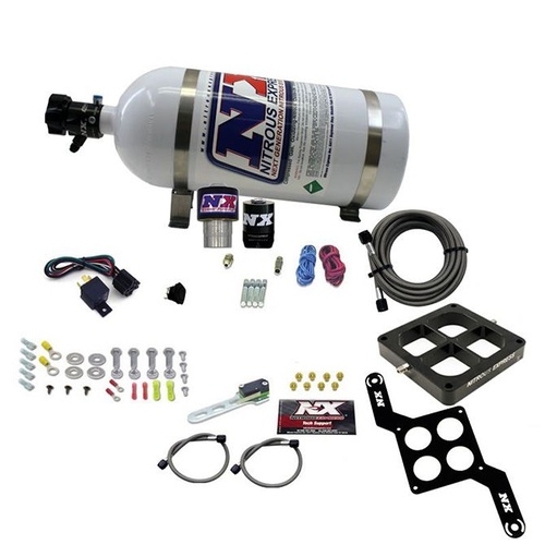 Nitrous Express Single Entry Crossbar Rnc .178 250-650Hp (4500 Flange) W/10Lb Bottle