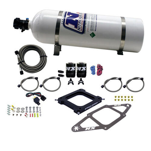Nitrous Express Nitrous Oxide Injection System Kit 4500 Assassin Plate System, Stage 6 Alcohol,