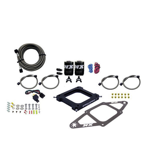 Nitrous Express Nitrous Oxide Injection System Kit 4500 Assassin Plate System, Pro Power Alcohol,
