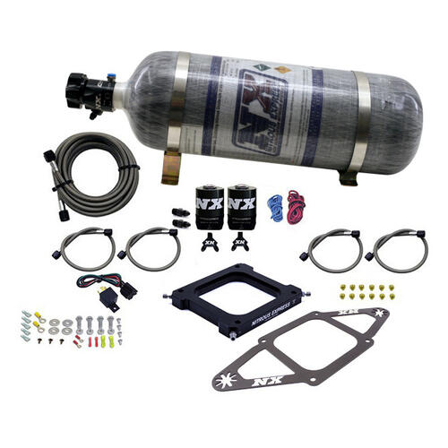 Nitrous Express Nitrous Oxide Injection System Kit 4500 Assassin Plate System, Pro Power Alcohol,