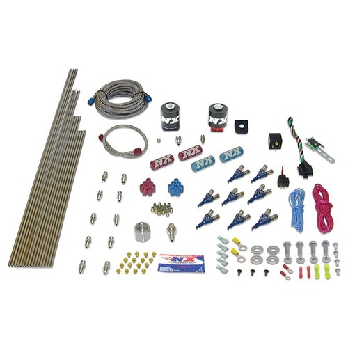 Nitrous Express 8-Cyl Gas (200-300-400-500Hp) w/ Composite Bottle, Kit