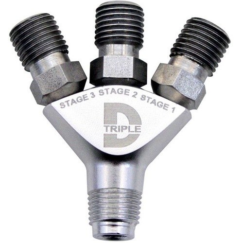 Nitrous Express Nitrous Oxide Fitting, Triple D Nozzle (1/8 Npt)