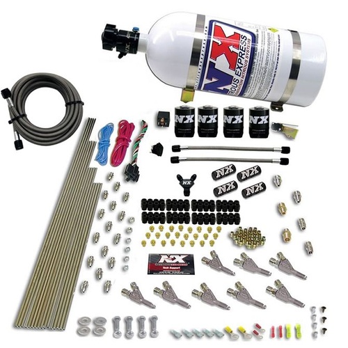Nitrous Express Vortech Nozzle System w/ 10LB Bottle, Kit
