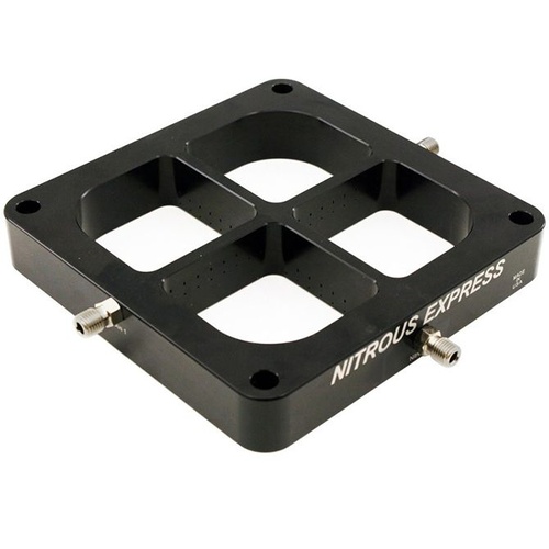 Nitrous Express Dominator Crossbar Stage Six Nitrous Plate Only, 50-100-150-200-250-300 Hp, Each
