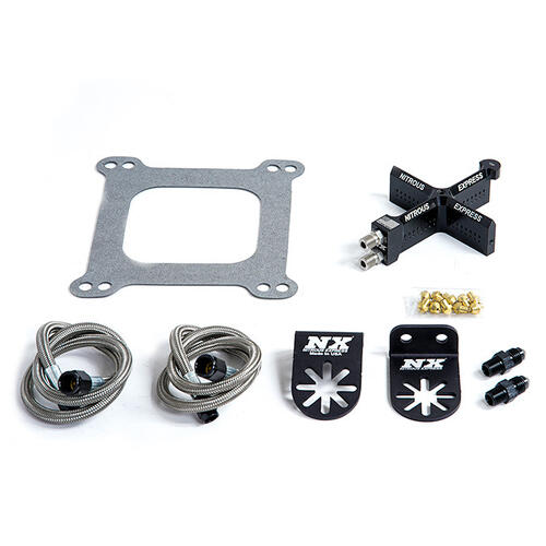 Nitrous Express Nitrous Oxide Injector Plate Covert Crossbar Stage 6 Plate Conversion (4150 Flange)