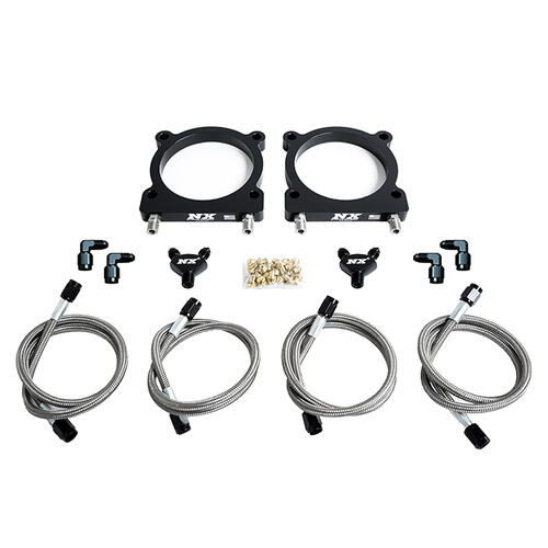 Nitrous Express Nitrous Plate 2024+ 5.0L Mustang Dual Throttle Body Plate Conversion