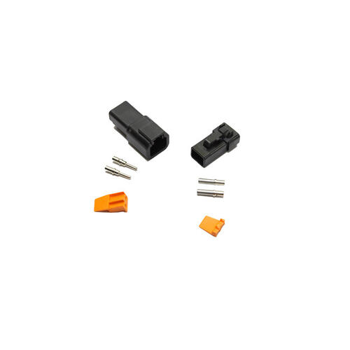 Nitrous Express 2 Pin DTP Deutsch Connector Set (10AWG-14AWG)