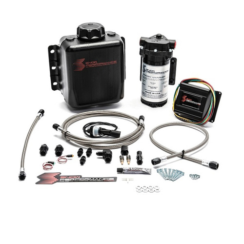 Snow Performance Water-Methanol Injection Kit, Stage 2 Boost Cooler 2010-17 Ford F-150 3.5L Ecoboost (SS Braided Line, 4AN Fittings)